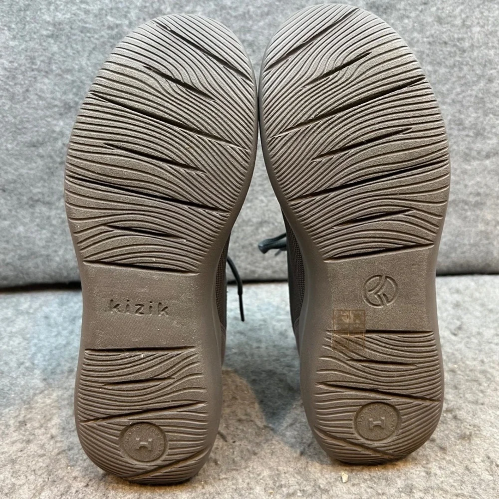 Kizik Lima Women's Sneakers Gray Casual Walking Slip On Hands Free Shoes 8.5‎